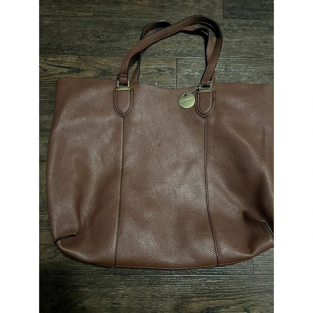 Steve Madden Brown Large Tote Shoulder Bag
